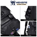 MENSPE Fashion Men Crossbody Bags Chest Bags for Men Sling Bag Fashion Pouch Bag Travel Shoulder Bag Casual Chest Bag Fashion Shoulder Bag Waterproof Casual Sport Street Bag. 