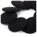 4 Pair 60mm Replacement Ear Foam Earphone Pad Covers for Headset Headphone Black - Black. 