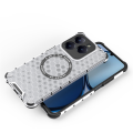 For Realme C61 4G Case Honeycomb MagSafe Shockproof Camera Protection Back Cover realmec61 casing. 