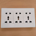 Electric Multi Socket 3 Pin Socket, 2 Pin Socket, MK Socket.