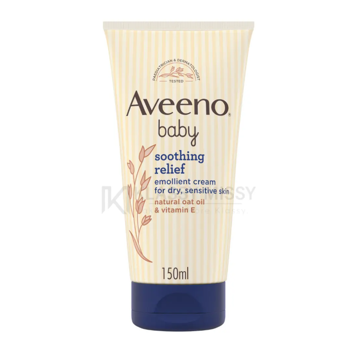 Aveeno Baby Smoothing Relief Emollient Cream 150ml (France)