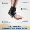 Plantar X Wrap for Women and Men, ankle support, unisexFoot Wrap Plantar Fasciitis, Compression Foot. 