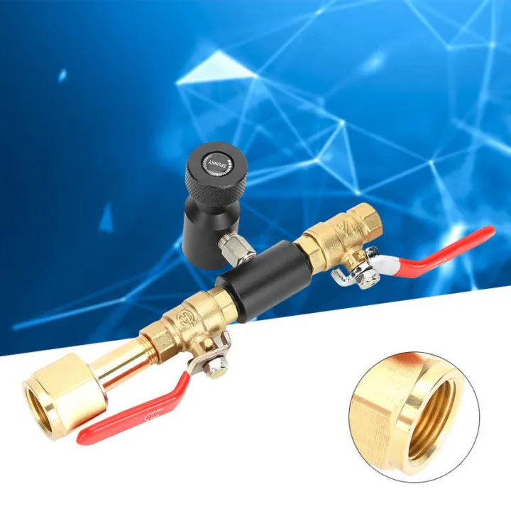 CO2%20Filling%20Adapter%20Double%20Valve%20CGA320%20with%20Soda%20Black%20ASA%20for%20SodaStream%20-%20Image%204