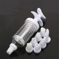 8pcs Cake Nozzles for Icing Syringe Mold Icing Piping Cream Syringe Tips Set Pen Bag Cake Decoration Tool.