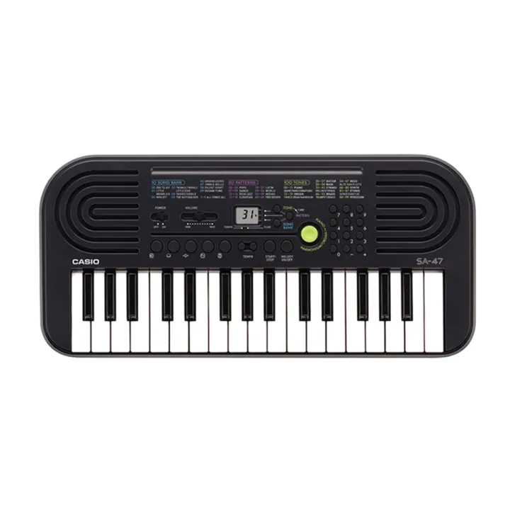 Casio%20SA-47%20Portable%20Musical%20Keyboard%20Piano%20-%20Black%20&%20Grey%20with%20Adapter%20-%20Image%205