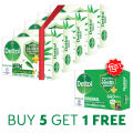 Buy 5 Get 1 Free - Dettol Soap Neem 120gm Bathing Bar, Soap with protection from 100 illness-causing germs.