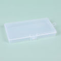 PP Transparent Plastic Large Rectangular PP Empty Box Mask Storage Box. 