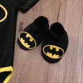 3 Pcs Newborn Baby Clothes Outfits Long Sleeve Romper + Cartoon Shape Hat + Shoes.