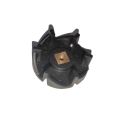 Blender Motor Connector Spare Parts Plastic Pulley 3.5cm 6 teeth Black - 1pcs.