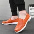 Chef Shoes Non-Slip Waterproof Hotel Work Shoes Oil-Proof Breathable Casual Work Shoes Leather Sandals Men's Soft Bottom Spring and Summer.