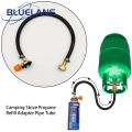 Unique Make - Gas Refill Pipe Tube Reusable Outdoor Camping Gas Stove Propane Refill Adapter - Innovative Design - Expression of Yourself. 