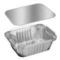 Aluminum Foil Box Food Pack 250 Ml Parcel Lunch Box 50 Pcs - Box. 