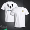 Messi Logo Short Sleeve Football Jersey For Men - Half Sleeve Messi t shirt - Argentina Jersey.