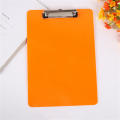 Plastic clipboard Sleek Transparent Lightweight Cute clip boards Opaque color board clip for Office supplies School stationery Writing support Organizational tool Business. 