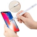 2 in 1 Stationery Writing Tools Metal Ballpoint Pen Capacitive Touch Screen Stylus Pen for Phones, Tablets.