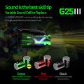 Plextone G25 Dual Variable Sound Cell Gaming 3.5mm In-Ear Wired Earphone. 