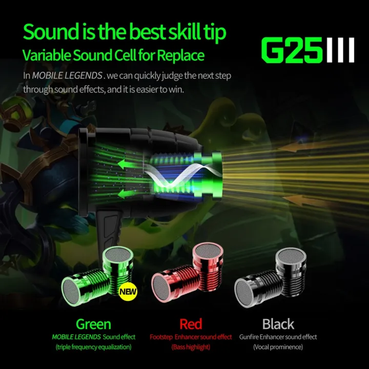 Plextone%20G25%20Dual%20Variable%20Sound%20Cell%20Gaming%203.5mm%20In-Ear%20Wired%20Earphone%20-%20Image%205