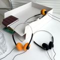 Retro Underwire Headphone Music Mp3 Walkman INS Style Feelings Portable Wired Small Headphones Sports Fashion Photo Props. 