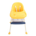 Baby Dining Highchair Large Seat Area Safety Harness Baby Folding High Chair for Infant. 