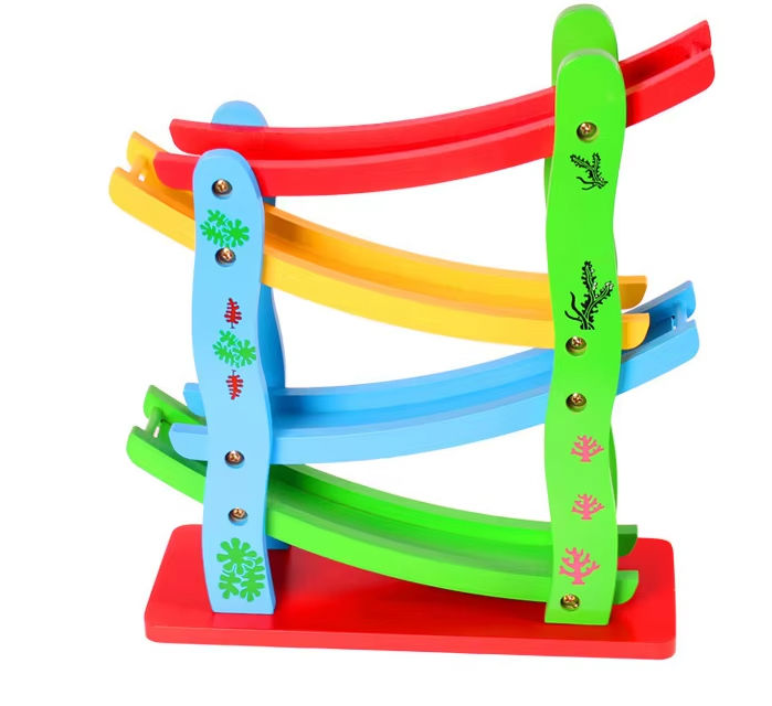 Miniature%20Speeding%20Car%20Ramp%20%E2%80%93%20Wooden%20Racing%20Track%20Toy%20for%20Kids%20-%20Image%205
