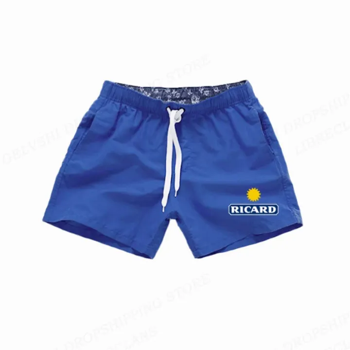 Hot%20France%20Ricard%203d%20Print%20Summer%20Men's%20Shorts%20Quick%20Dry%20Swimming%20Shorts%20Oversized%20Casual%20Beach%20Pants%20Fashion%20Trend%20Men%20Clothing%20-%20Image%202