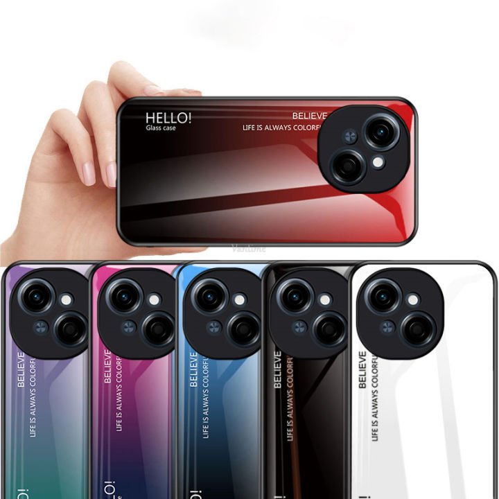 Vantime%20for%20Tecno%20Spark%20Go%201%204G%20Case%20Gradient%20Phone%20Back%20Hard%20Glass%20Cover%20-%20Image%206
