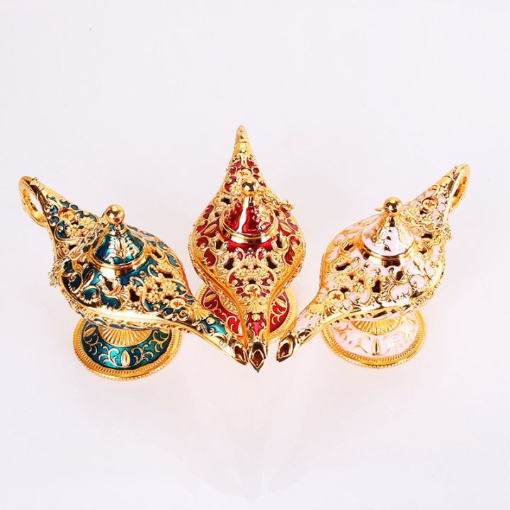 10%20Color%20Aladdin%20Magic%20Lamp%20Retro%20Home%20Decoration%20Traditional%20Hollow%20Out%20Fairy%20Tale%20Wishing%20Genie%20Tea%20Pot%20Crafts%20Deco%20-%20Image%205