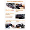 Cycling Security 5 Digit Combination Password Bike Bicycle Cable Chain Lock - Cycle Accessories - Cycle Accessories - Cycle Light. 