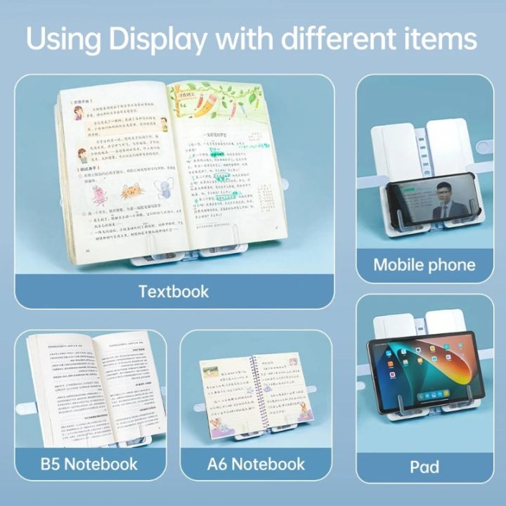 New%202%20in1%20Multi-function%20Bookhelf%20Pencil%20Cae%20/%20Pupil%20Correct%20Poture%20Gift%20Reading%20Book%20Holder%20%20Double-layer%20Large-capacity%20tationery%20Cae%20/%20Adjutable%20Pen%20Box%20Writable%20Eraable%20-%20Image%207