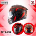 Yohe Full Face Helmet 967R-63#A - Red. 