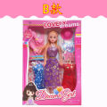 Sweet Barbie Doll Gift Box Set Girls Toy Playing Home Training Class Prizes Stalls Wholesale Dress Up Princess. 