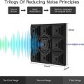 24 Pcs Acoustic Foam Panel,Sound Insulation Foam Panel,Noise Reduction Mat,for Music Studio Bedroom Home,Etc,5X30X30cm. 