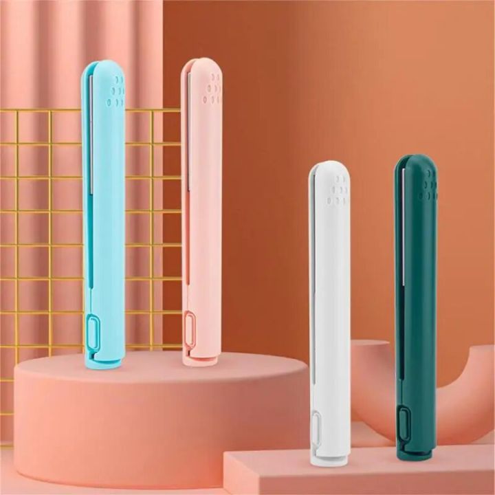 Student Hair Straightener Mini Size Wireless Student Usb Small Hair Care/styling Straight And Rolled Dual-purpose Device Portabl