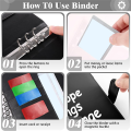 100 Envelope Challenge Binder, A5 Binder,Budget Book with Cash Envelopes,100 Envelopes Saving Challenge to Save 5,050 Durable Easy Install Easy to Use.