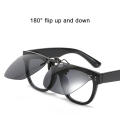Photochromic Clip-On Sunglasses Lightweight Clip-on Frameless Flip-Up Glasses Polarized UV Protection Polarized Clip-ons for Outdoor Activities Driving Sunglasses Universal Fit Eye Protection Fashion. 
