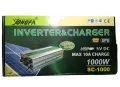 JONGFA Inverter with charger 1000W Power Inverter 12V 220V With Battery Charger - ips machine with battery. 