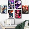 Modular Canvas Jujutsu Kaisen Home Decoration Print Painting Ryomen Sukuna Poster Modern Wall Artwork Pictures For Living Room.