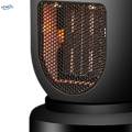 Mini Personal Desktop Electric Heater Indoor Use Quiet Mute for Office Black. 