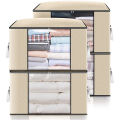Storage Organize Moisture-Proof Dustproof Storages Non-Woven Quilt Large Capacity Organizes Mobile Clothes Bed Bottom Bag. 