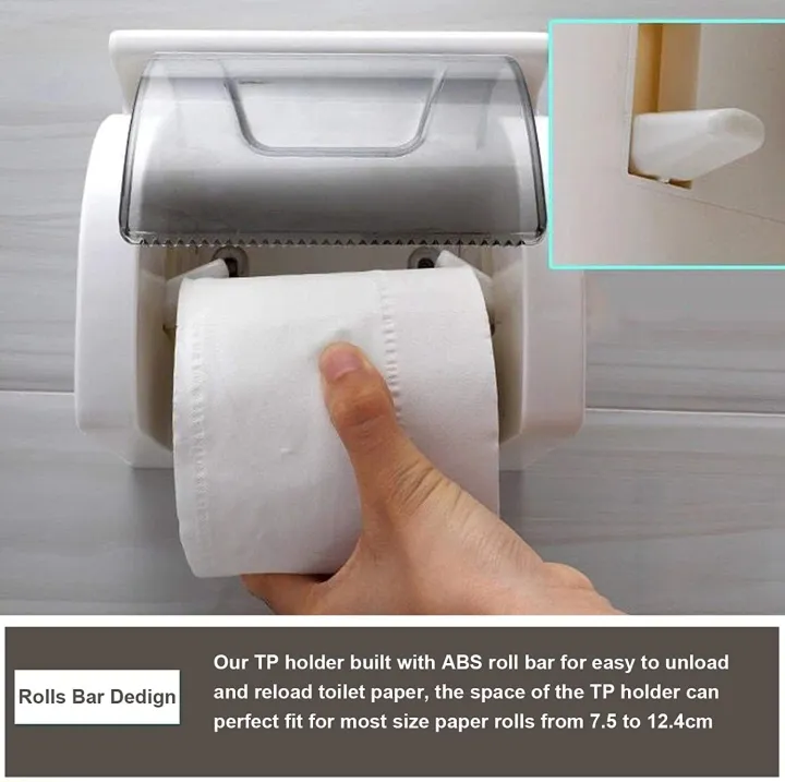 Waterproof%20Mobile%20Toilet%20Paper%20Holder%20Tissue%20Roll%20Stand%20Box%20with%20Shelf%20Rack%20Wall%20Mount%20Bathroom%20Accessory%20-%20Image%203