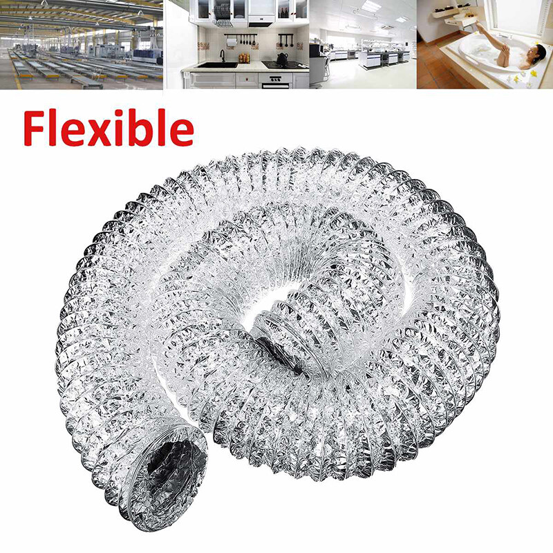 【Lejia】4inch Ventilator Pipe Air Ventilation Flexible Exhaust 1.5M