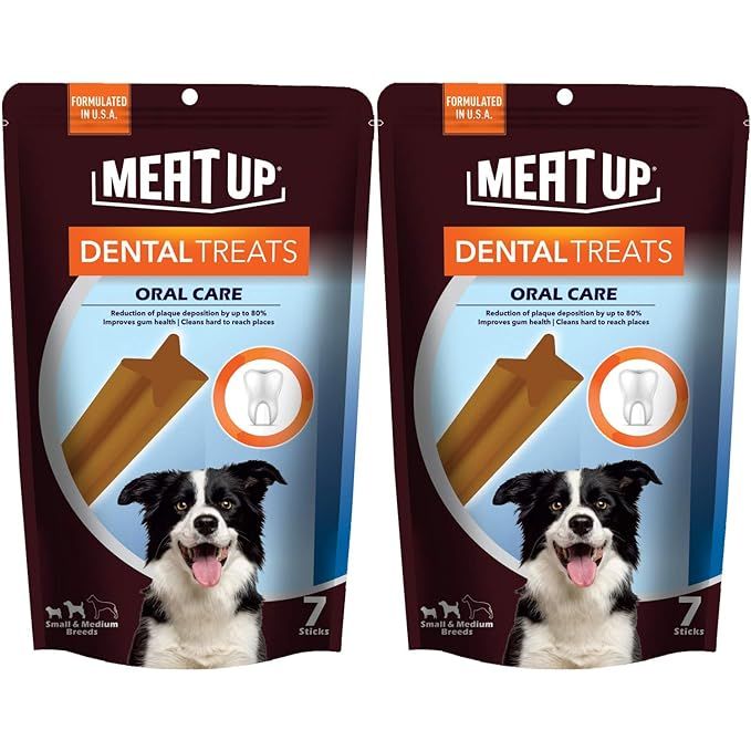 Meat Up Dog Treats Oral Care 165g 1pack treat