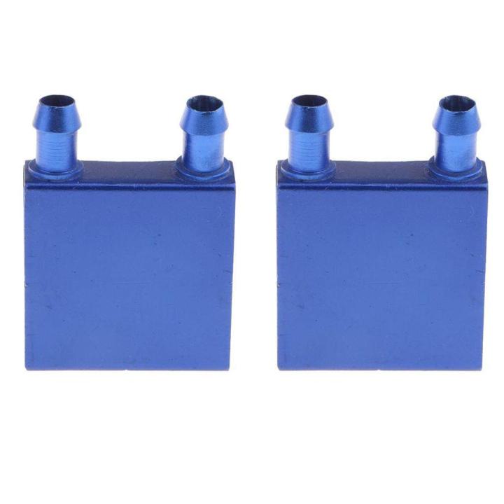 2x CPU Cooling Block for CO2 Cooler Liquid Water Cool System Radiator