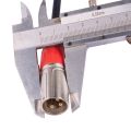 3.5mm Stereo Female Jack to Dual-XLR 3 Pin Male Plug Y Splitter OFC Aux Audio Cable Three-Core Audio Adapter Cable. 