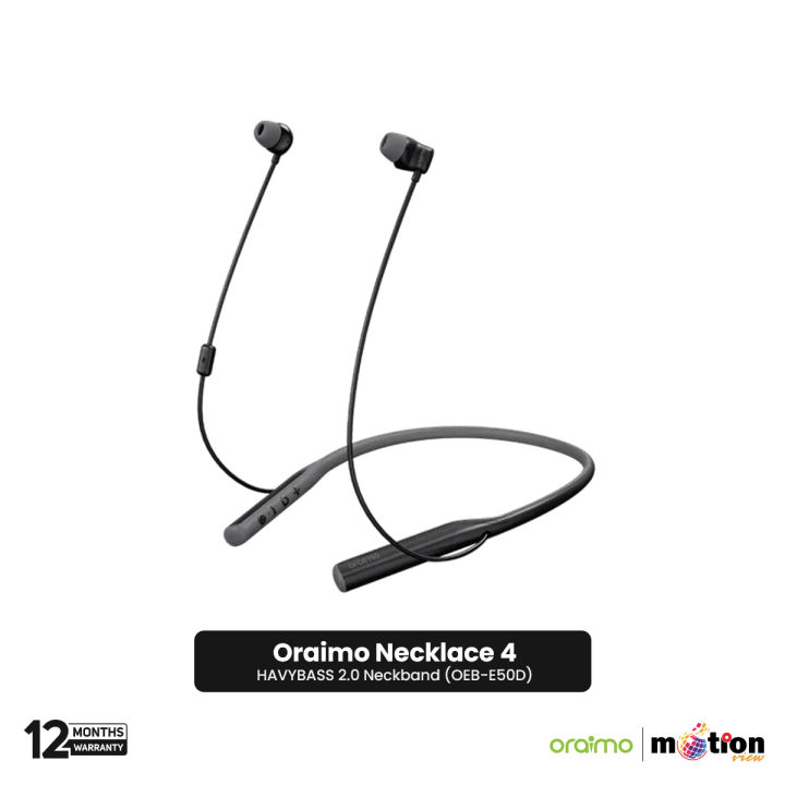 Oraimo Necklace 4 Superior BASS with HAVYBASS 2.0 Neckband (OEB-E50D)