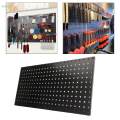 Garage Tool Pegboard Wall Organizer Pegboard Panels Tool Parts Organizer Storage Metal Iron for Office Workbench Craft Room Living Room. 