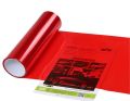 30x60cm Car headlight film transparent Red vinyl Self Adhesive Car vinyl Light Sticker Smoke FogLight Headlight Tint Film For Car Wrap. 