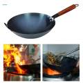 Wok Pan Pots Boiling Nonstick Coating Cookware Nonstick Wok 40cm with ears. 