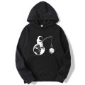 Fashion Brand Men's Hoodies Astronaut funny design printing Bed cotton Spring Autumn Male Casual  hop Sweatshirts hoodie. 