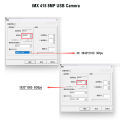 4K IMX415 2.8-12mm Lens with USB 2.0 Camera Module 60FPS in 1920*1080 or 30FPS 3840 * 2160 MJPEG YUV2 P.C.BA USB WebCam Camera. 
